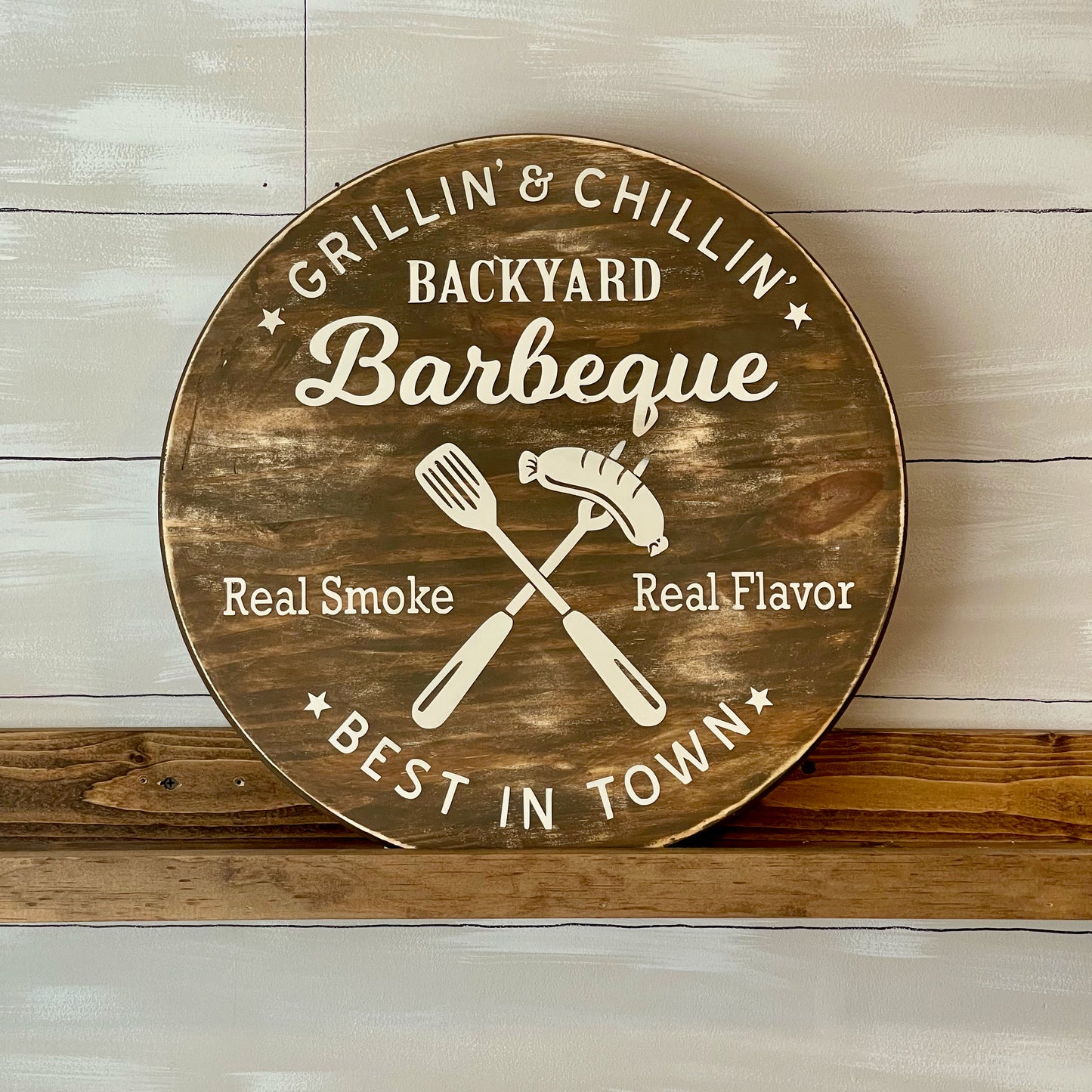 Grillin’ & Chillin’ BBQ Sign