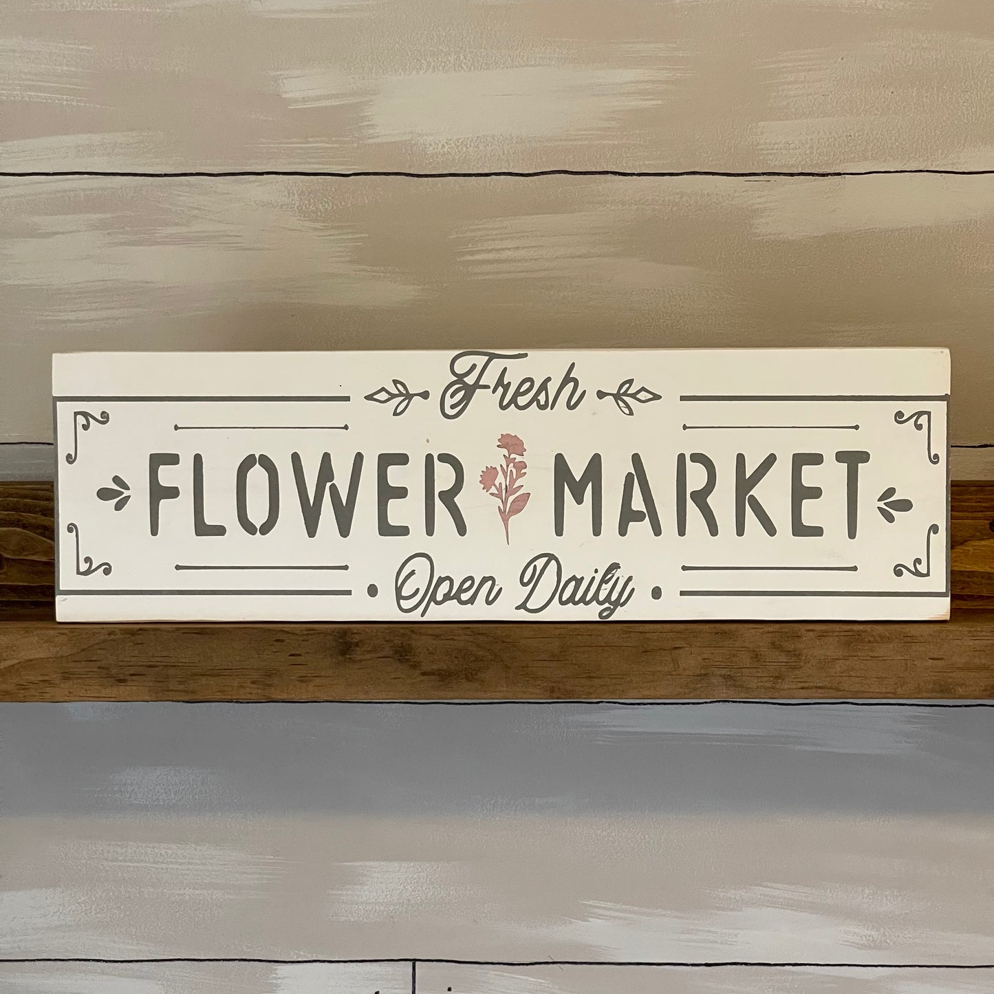 Flower Market Sign