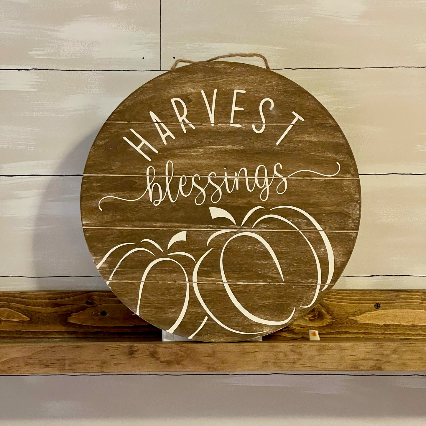 Harvest Blessings Door Hanger
