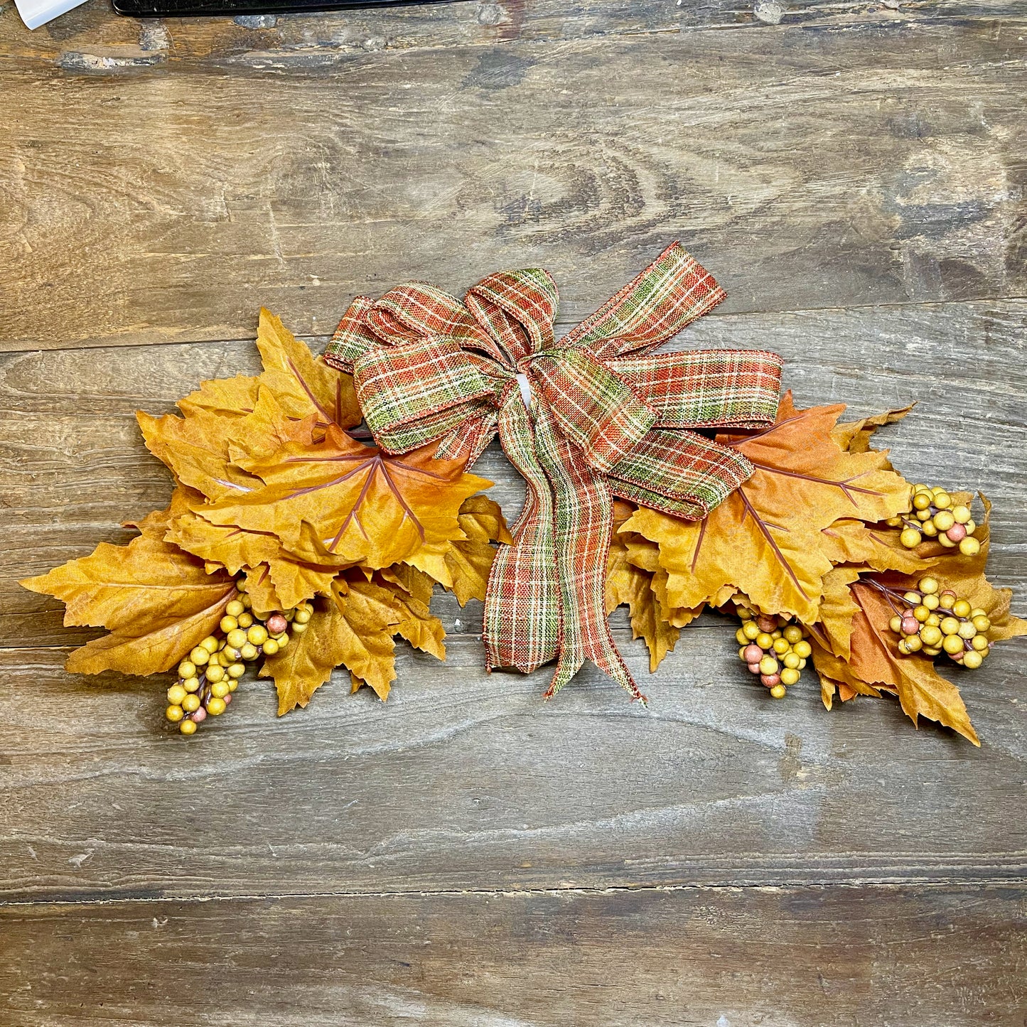 Fall Leaves Bow