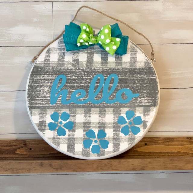 POS - Round 17" Round Door Hanger