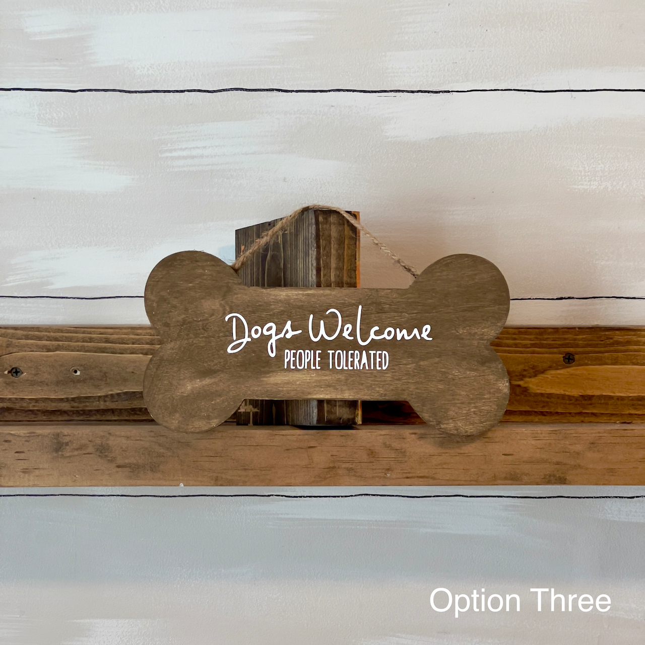 Dog Bone Hanger Sign