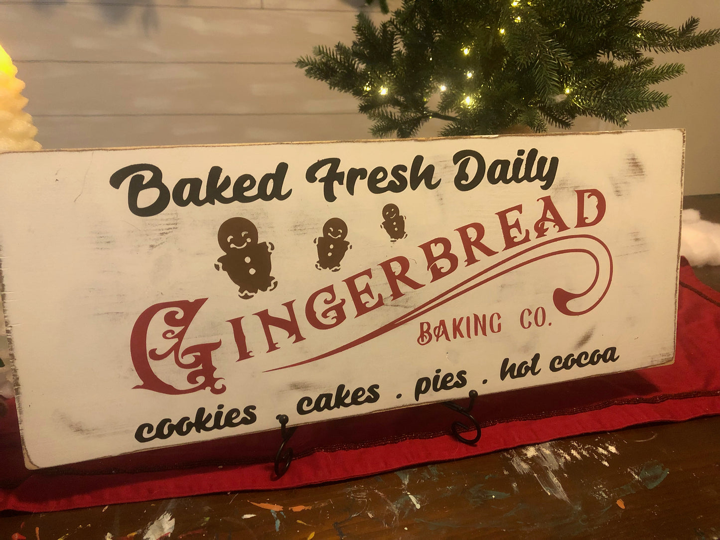 Gingerbread Baked Daily Sign
