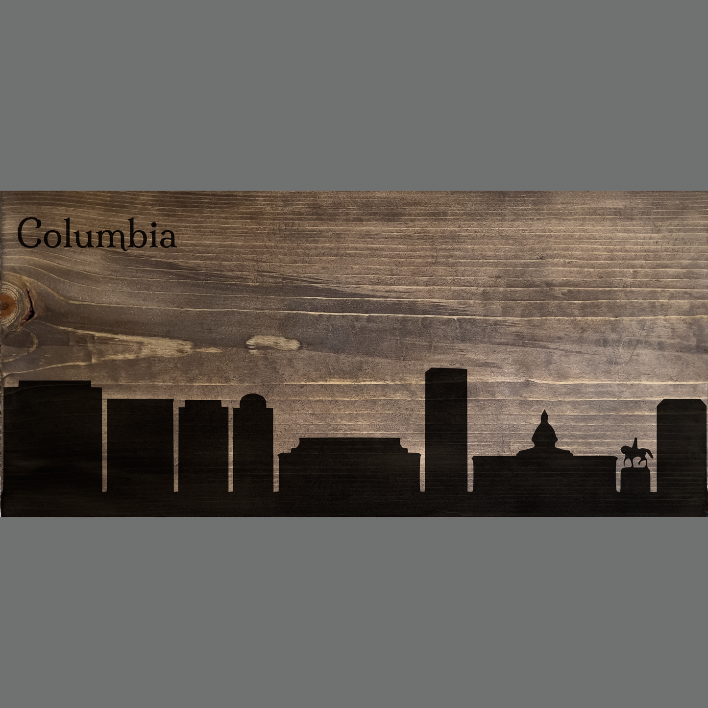 Columbia Skyline Sign