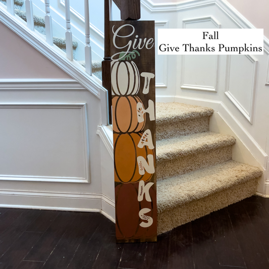 Personalizable Welcome Plank Sign