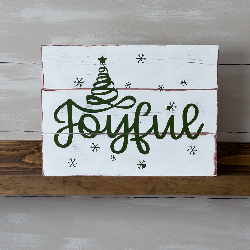 Joyful Tree Sign