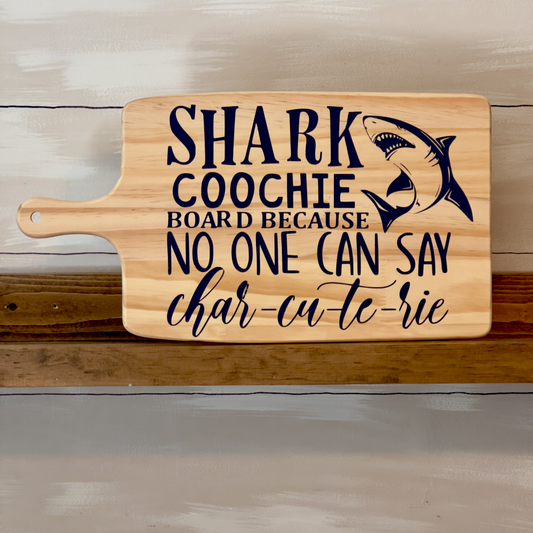 Shark Coochie Serving Board