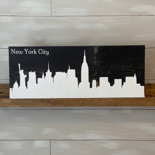 New York City Skyline Sign