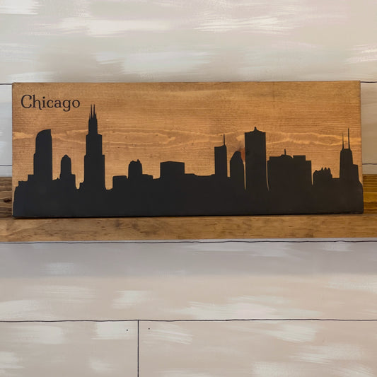 Chicago Skyline Sign