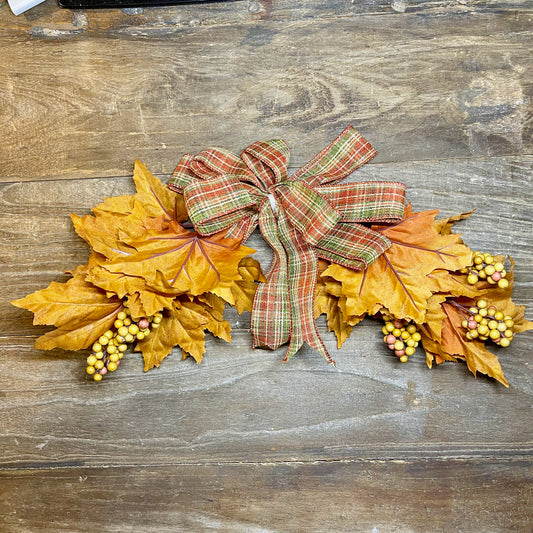 Fall Leaves Bow