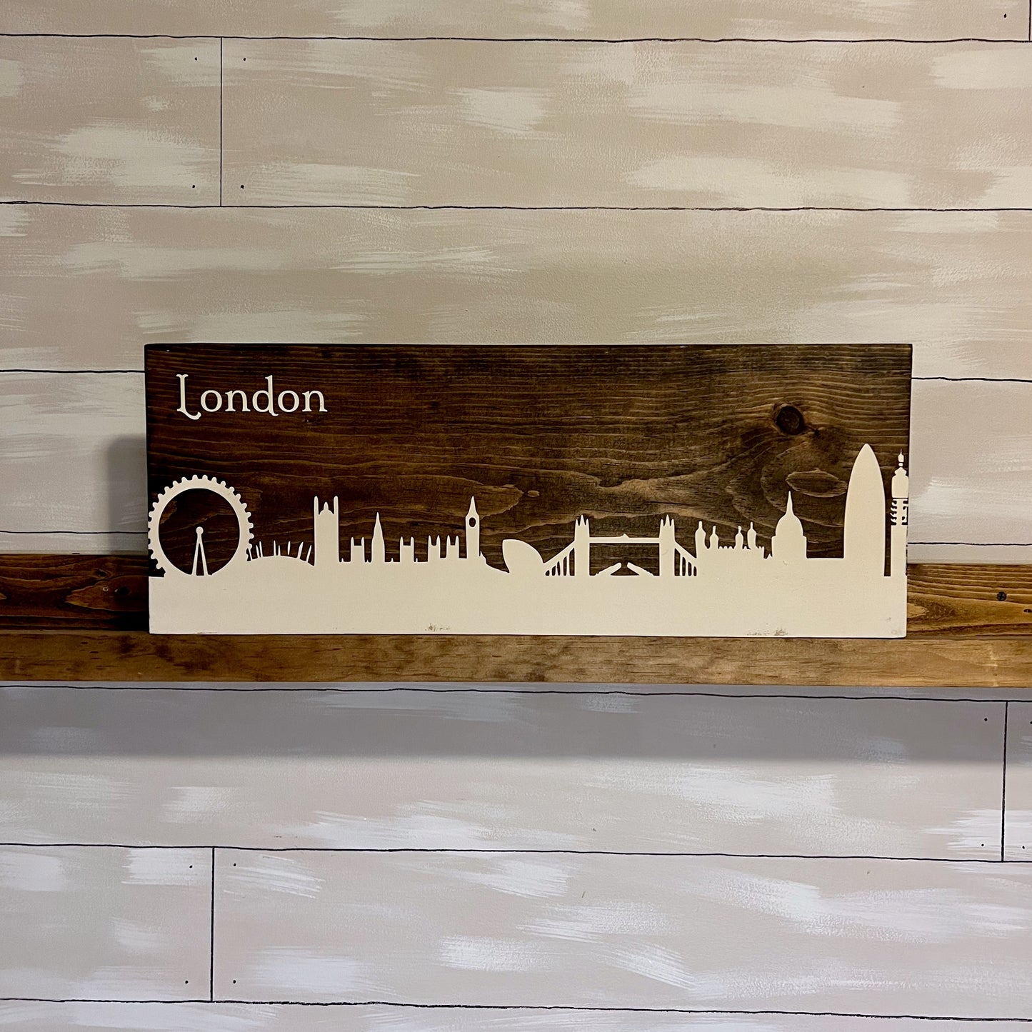 London Skyline Sign