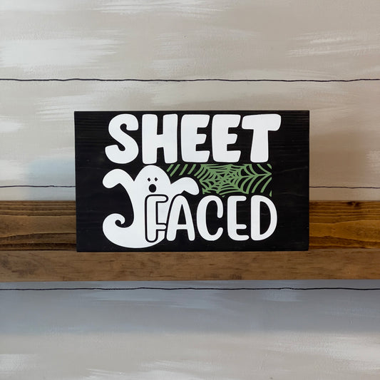 Sheet Faced Sign