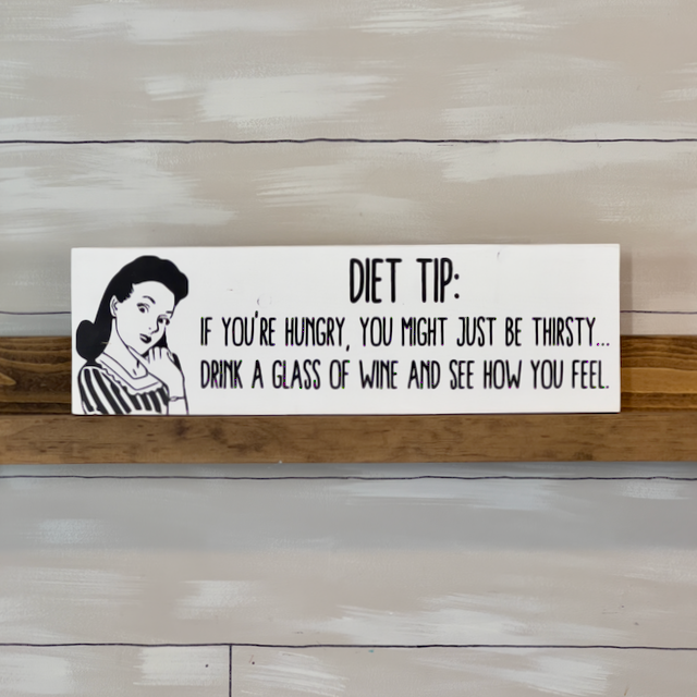 Diet Tip = Wine