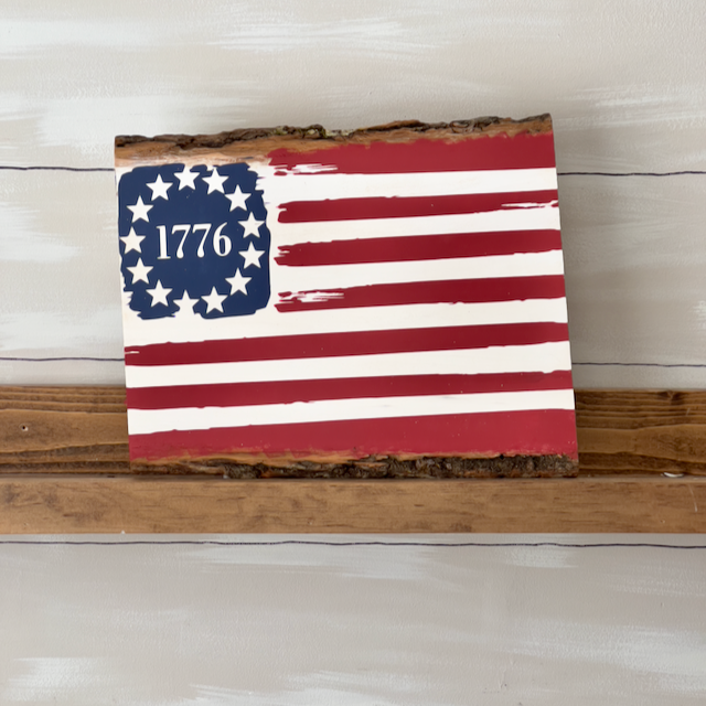 1776 Flag Sign