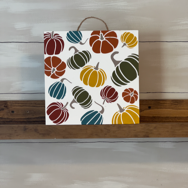 Colorful Pumpkin Trivet