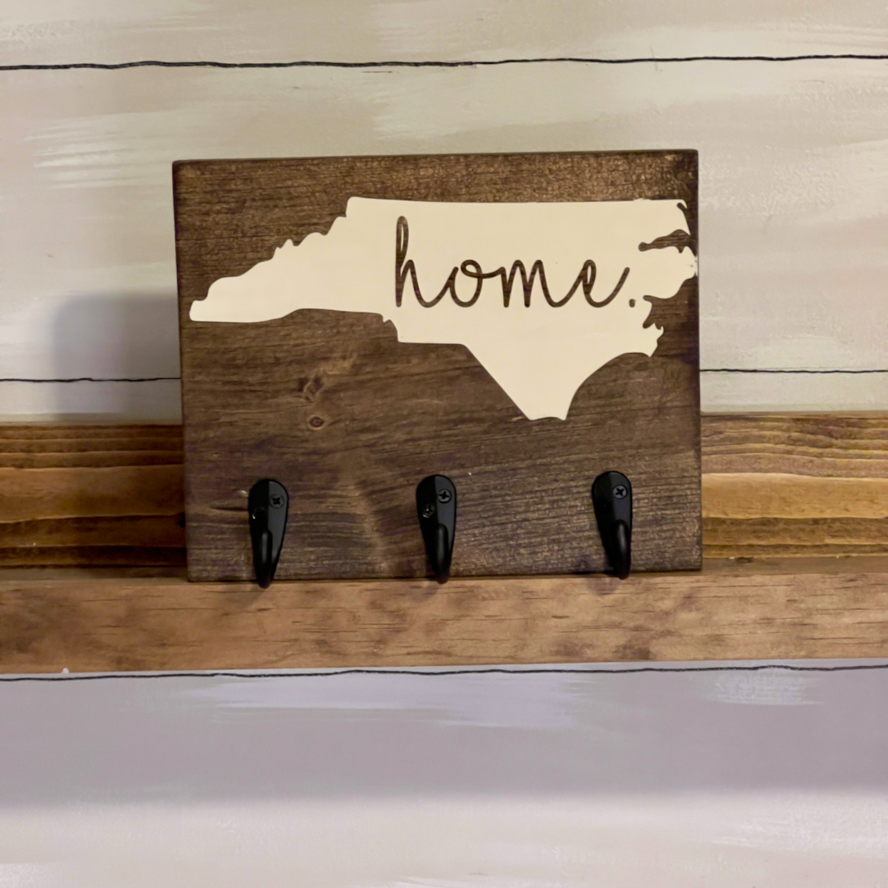 NC Home Keychain Holder