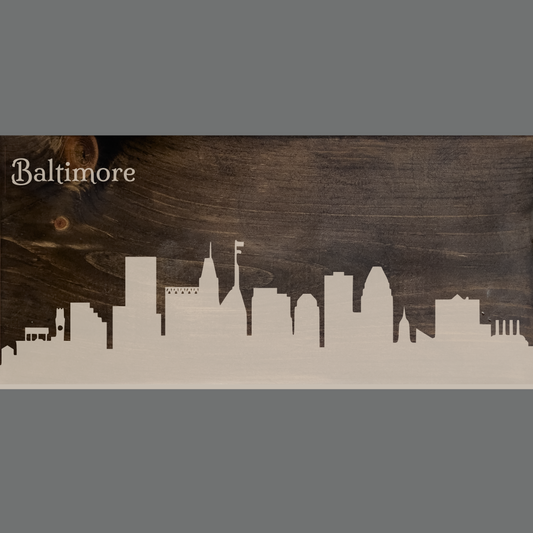 Baltimore Skyline Sign