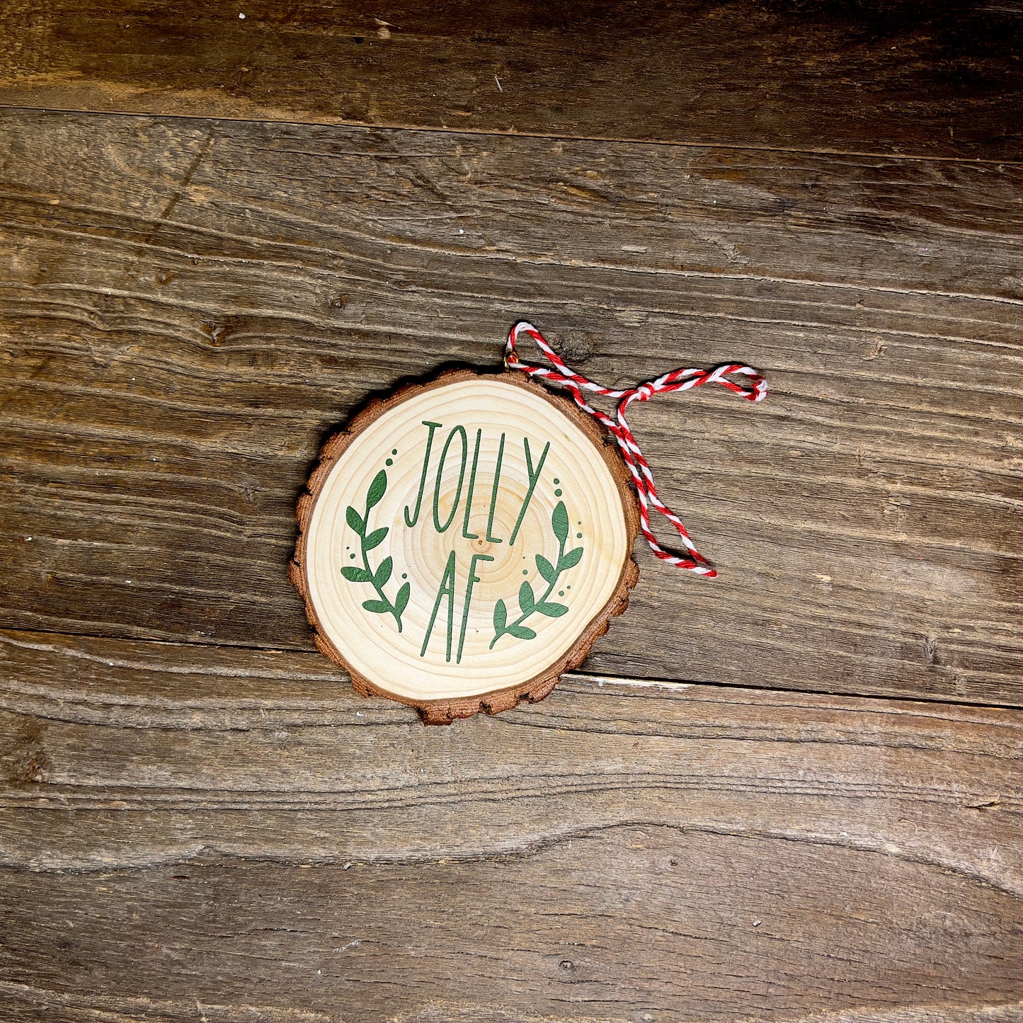 Wooden Christmas Ornaments