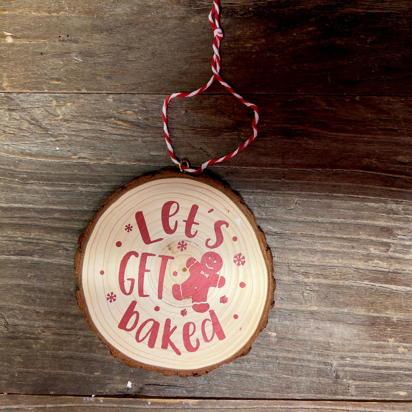 Wooden Christmas Ornaments