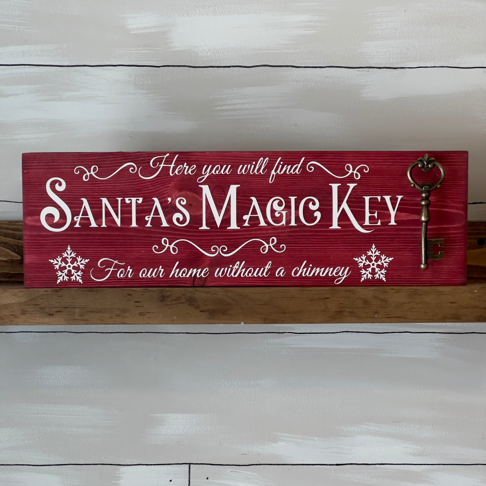 Santa's Magic Key! For Homes without Without a Chimney