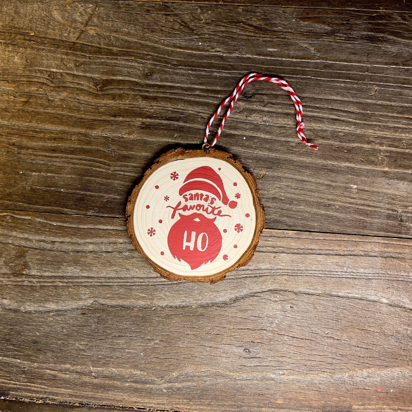 Wooden Christmas Ornaments