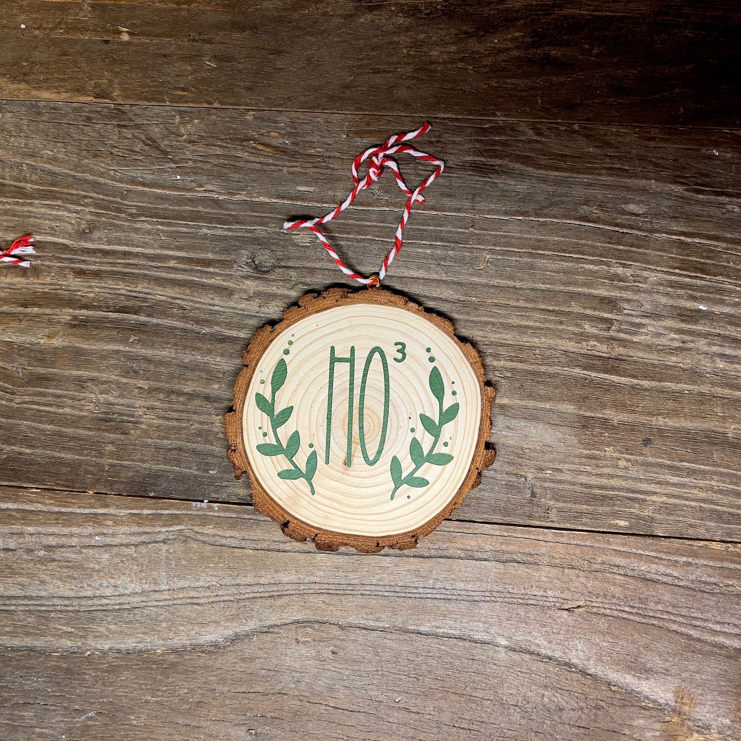 Wooden Christmas Ornaments