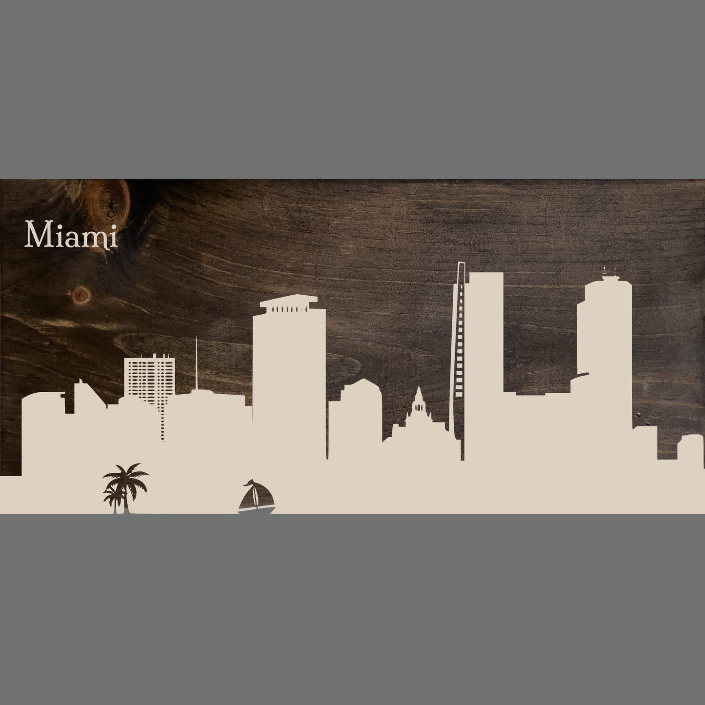 Miami Skyline Sign