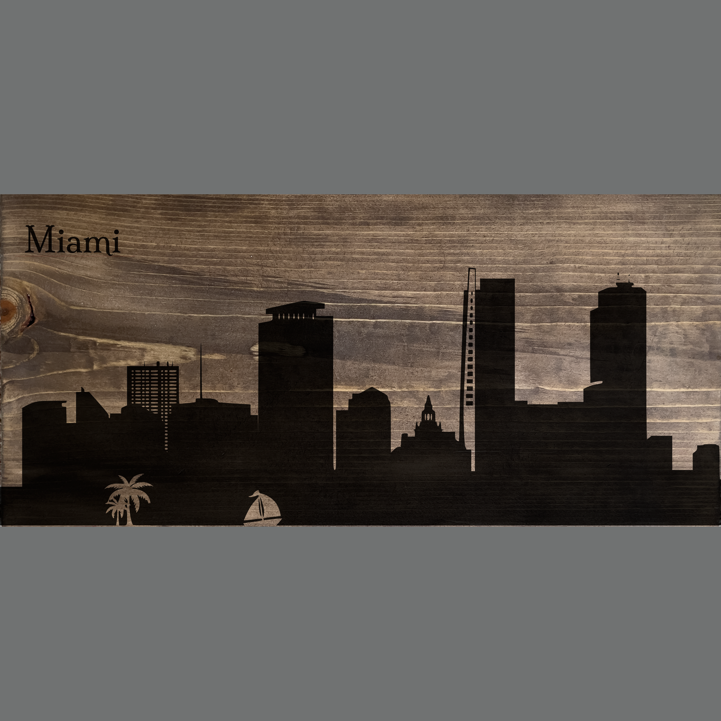 Miami Skyline Sign