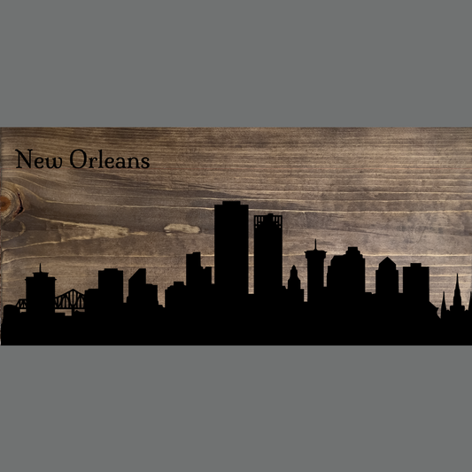 New Orleans Skyline Sign