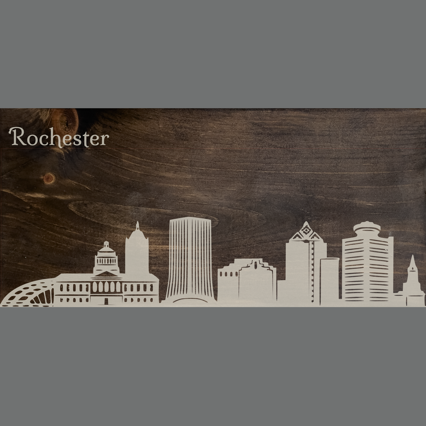 Rochester Skyline Sign