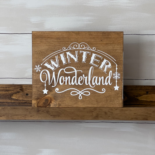 Winter Wonderland Sign