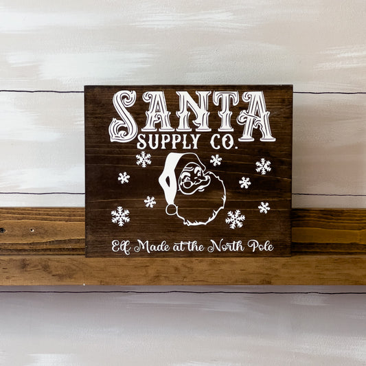 Santa Supply Company Sign